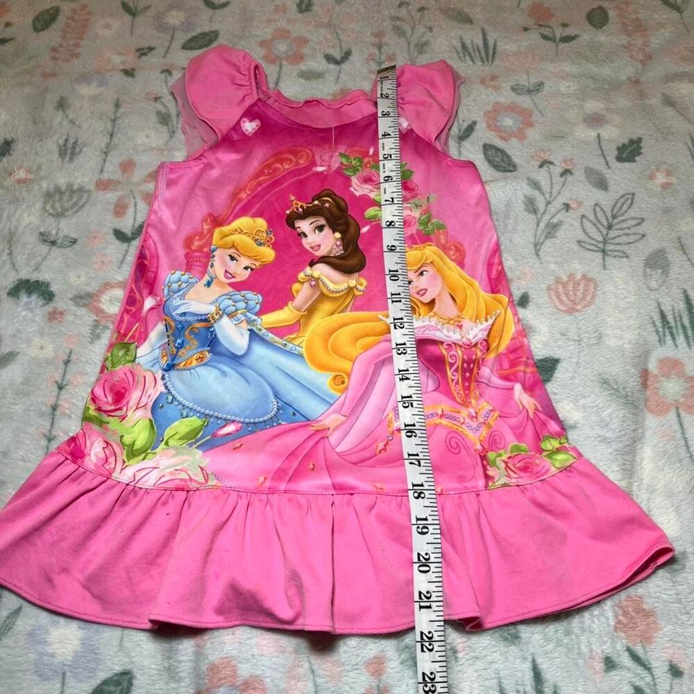 Disney Princess Pink Nightgown Dress - Size Kids 5 - Picture 4 of 8